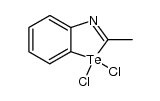 1,1-dichloro-2-methylbenzotellurazole Structure