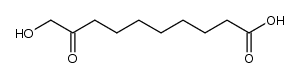 10-hydroxy-9-oxodecanoic acid Structure