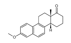 3-methoxy-17a-homo-14β-estra-1,3,5(10),6,8-pentaen-17a-one Structure