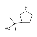 (S)-2-(3-Pyrrolidinyl)-2-propanol structure