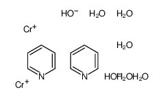 hydroxy-(hydroxy(dioxo)chromio)oxy-dioxochromium,pyridine结构式