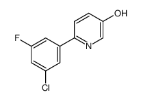 6-(3-chloro-5-fluorophenyl)pyridin-3-ol Structure