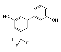3-(3-hydroxyphenyl)-5-(trifluoromethyl)phenol Structure