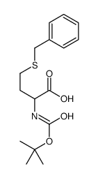 4-benzylsulfanyl-2-(tert-butoxycarbonylamino)butanoic acid Structure