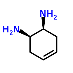 (1R,2S)-4-Cyclohexene-1,2-diamine Structure