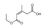 3-methyl-2-pentenedioic acid ethyl ester structure