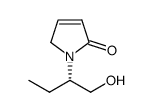 (S)-1-(1-hydroxybutan-2-yl)-1,5-dihydro-2H-pyrrol-2-one结构式