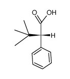 (S)-(+)-α-tert-butylphenylacetic acid结构式