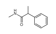 N-methyl-1-phenyl-1-methylacetamide Structure