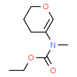Carbamic acid,(3,4-dihydro-2H-pyran-5-yl)methyl-,ethyl ester (9CI) structure
