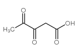 3,4-dioxopentanoic acid Structure