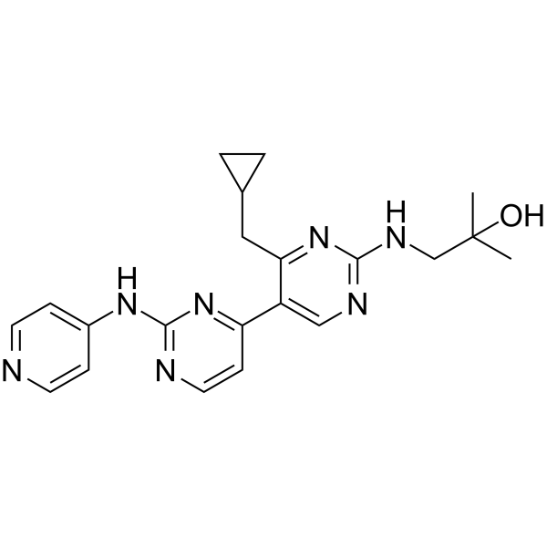 VPS34 inhibitor 1 (Compound 19, PIK-III analogue)结构式