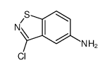 3-chloro-1,2-benzothiazol-5-amine结构式