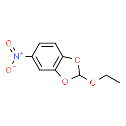 1,3-Benzodioxole,2-ethoxy-5-nitro-(9CI)结构式