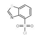 苯并[d]噻唑-4-磺酰氯结构式