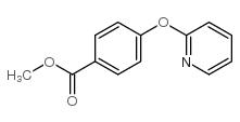 METHYL 4-(PYRIDIN-2-YLOXY)BENZOATE structure