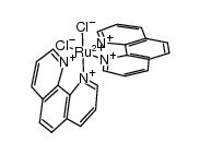 cis-RuCl2(1,10-phenanthroline)2结构式
