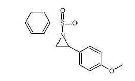 2-(4-methoxyphenyl)-1-(4-methylphenyl)sulfonylaziridine Structure