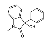 3-hydroxy-1-methyl-3-phenylindol-2-one结构式