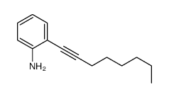 2-oct-1-ynylaniline结构式