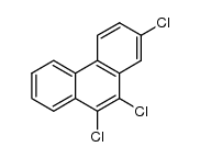 2,9,10-trichloro-phenanthrene Structure