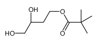 [(3S)-3,4-dihydroxybutyl] 2,2-dimethylpropanoate Structure
