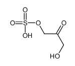 (3-hydroxy-2-oxopropyl) hydrogen sulfate Structure