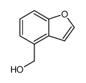 BENZOFURAN-4-YLMETHANOL Structure