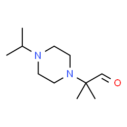 2-甲基-2-[4-(丙-2-基)哌嗪-1-基]丙醛图片