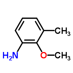 2-甲氧基-3-甲基苯胺结构式