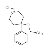 Piperidine,4-ethoxy-4-phenyl-, hydrochloride (1:1) Structure