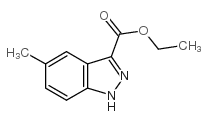 5-甲基-1H-吲唑-3-羧酸乙酯图片