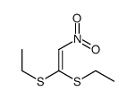 1,1-bis(ethylsulfanyl)-2-nitroethene Structure