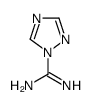 1H-1,2,4-Triazole-1-carboximidamide结构式