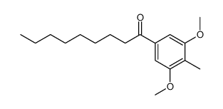 1-(3,5-dimethoxy-4-methylphenyl)nonan-1-one Structure