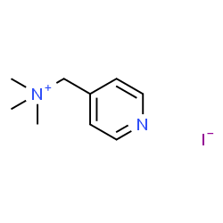 N,N,N-trimethyl-1-(pyridin-4-yl)methanaminium iodide Structure