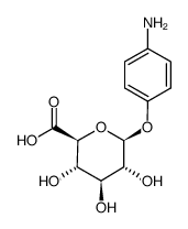 (2S,3S,4S,5R,6S)-6-(4-aminophenoxy)-3,4,5-trihydroxyoxane-2-carboxylic acid Structure