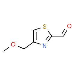 2-Thiazolecarboxaldehyde, 4-(methoxymethyl)- (9CI) structure