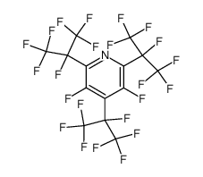 perfluoro-2,4,6-tri-isopropylpyridine结构式