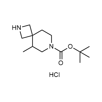 tert-Butyl 5-methyl-2,7-diazaspiro[3.5]nonane-7-carboxylate hydrochloride Structure