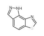 1H-Pyrazolo[3,4-e]benzothiazole(9CI) Structure