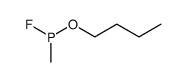 Fluor-butyloxy-methyl-phosphin Structure