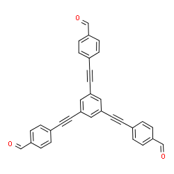4,4',4''-[苯-1,3,5-三基三(乙炔-2,1-二基)]三苯甲醛图片