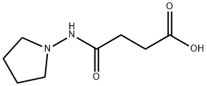 N-(Pyrrolidin-1-yl)succinamidic acid结构式