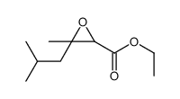 ethyl cis-3-methyl-3-isobutyloxirane-2-carboxylate结构式