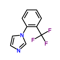 1-(2-(trifluoromethyl)phenyl)-1h-imidazole structure