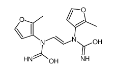 (E)-1,1'-Vinylenebis(3-furfurylurea) Structure