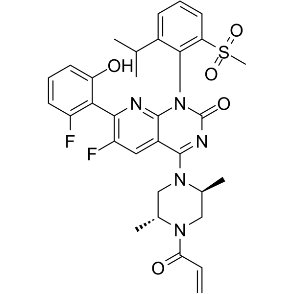 KRAS G12C inhibitor 45结构式