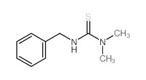 Thiourea,N,N-dimethyl-N'-(phenylmethyl)-结构式