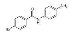 N-(4-aminophenyl)-4-bromobenzamide结构式